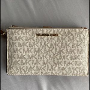 MK Signature wristlet